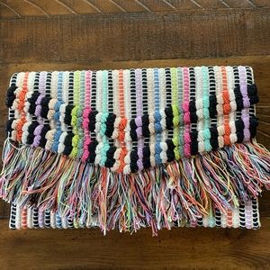 Stella &Dot Taj Fringe Clutch
